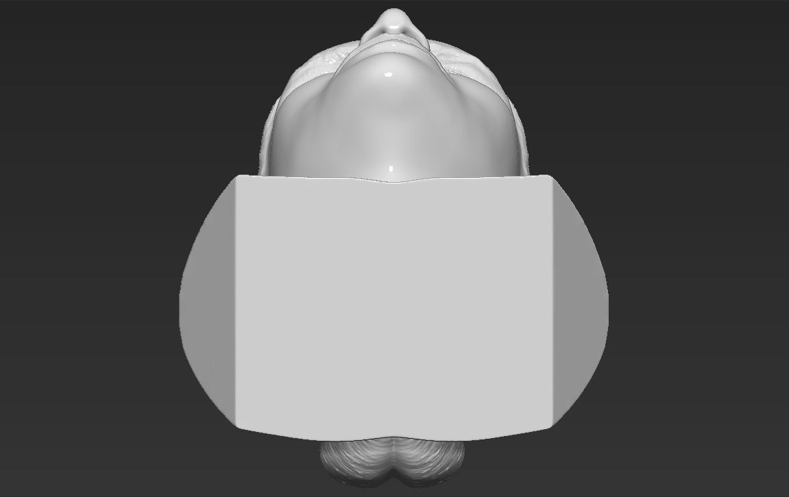 Meghan Markle bust ready for full color 3D printing 3D print model_44