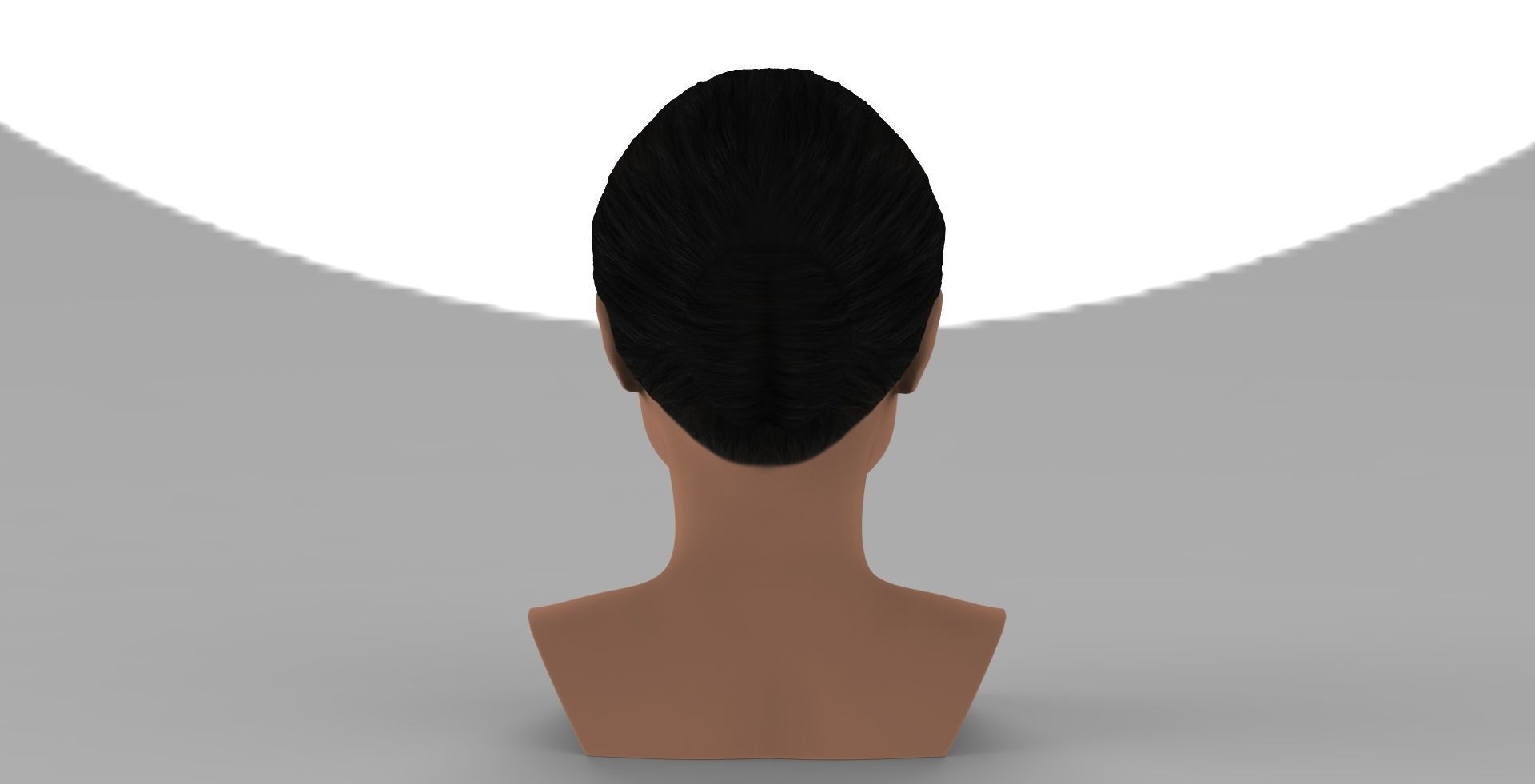 Meghan Markle bust ready for full color 3D printing 3D print model_5