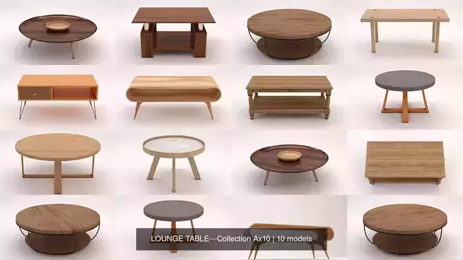 LOUNGE TABLE---Collection Ax10 
