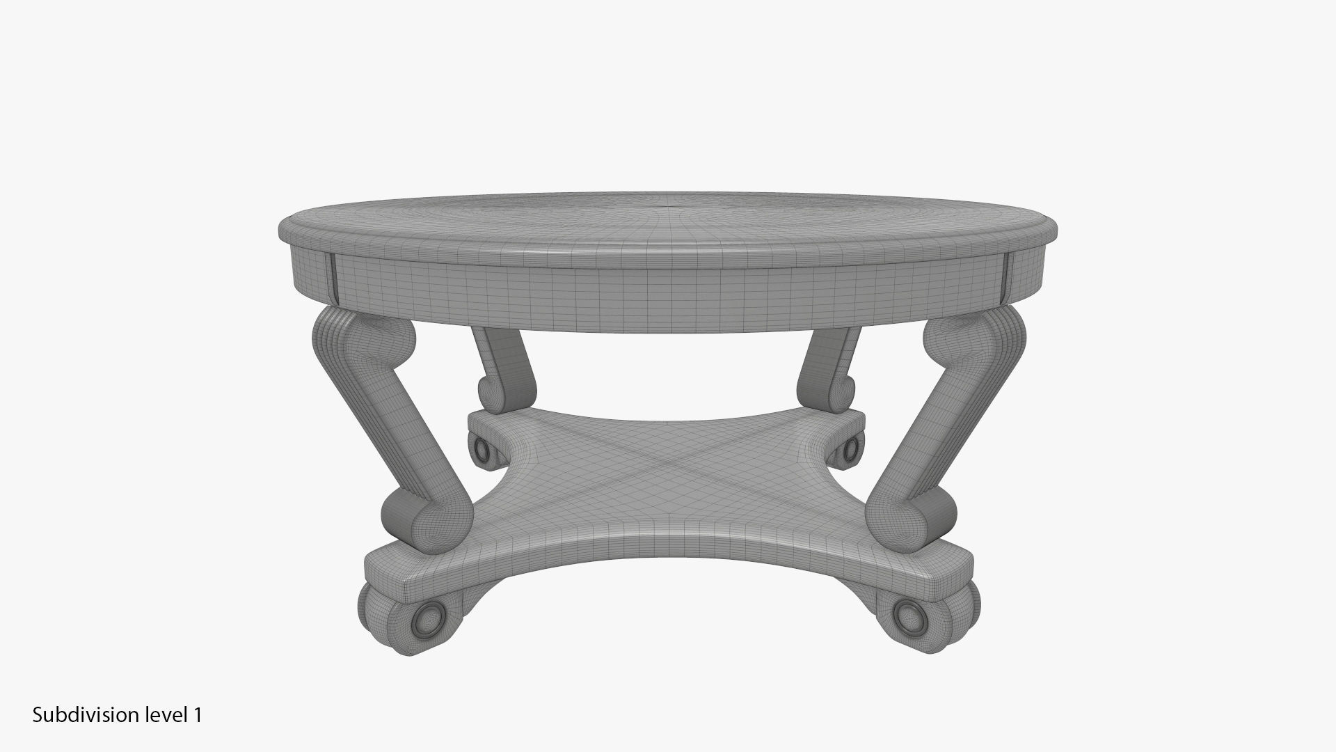Culnafay Coffee Table 3D model_7