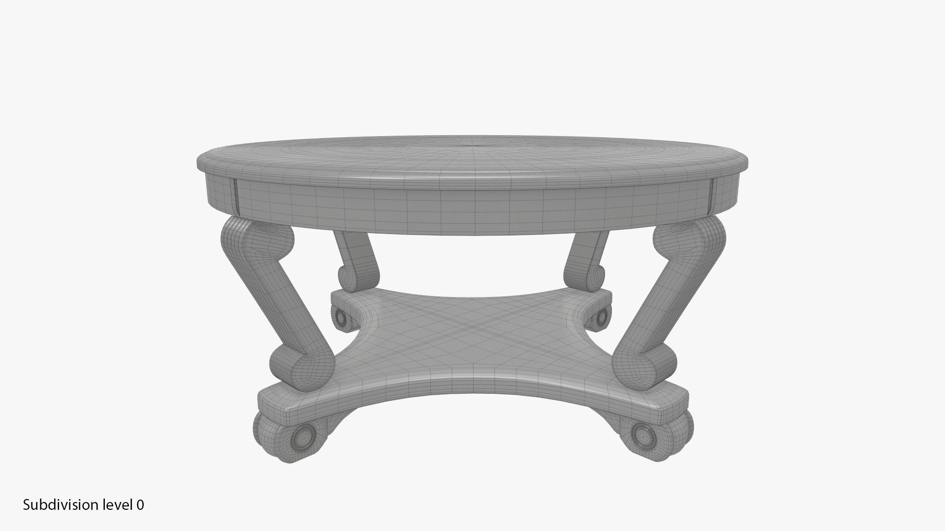 Culnafay Coffee Table 3D model_9