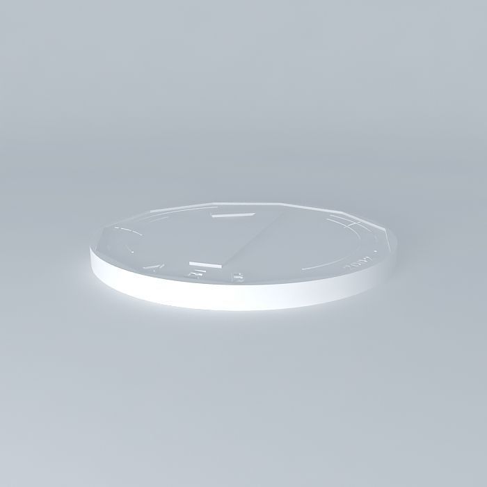 1lv circle Free 3D model_1