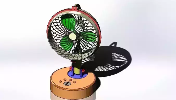 House Fan by Solidworks