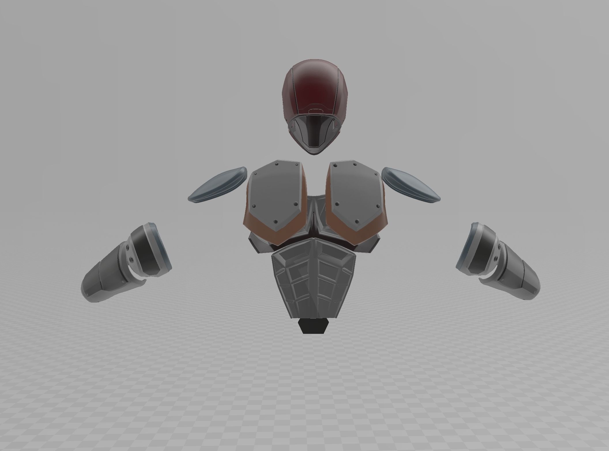 Batman Red Hood IJ2 Armor INJUSTICE 2 3D print model_4