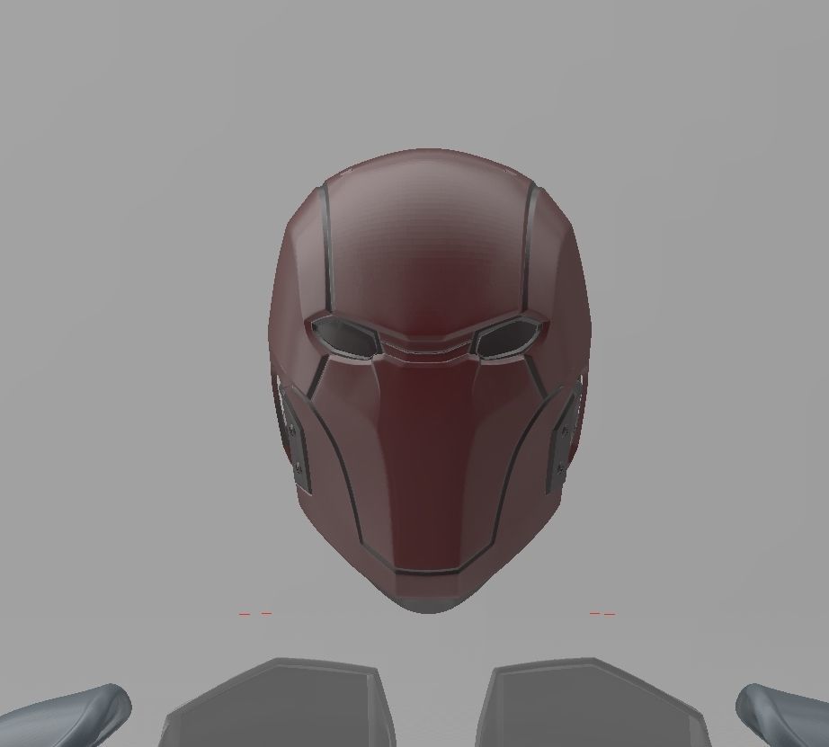 Batman Red Hood IJ2 Armor INJUSTICE 2 3D print model_8