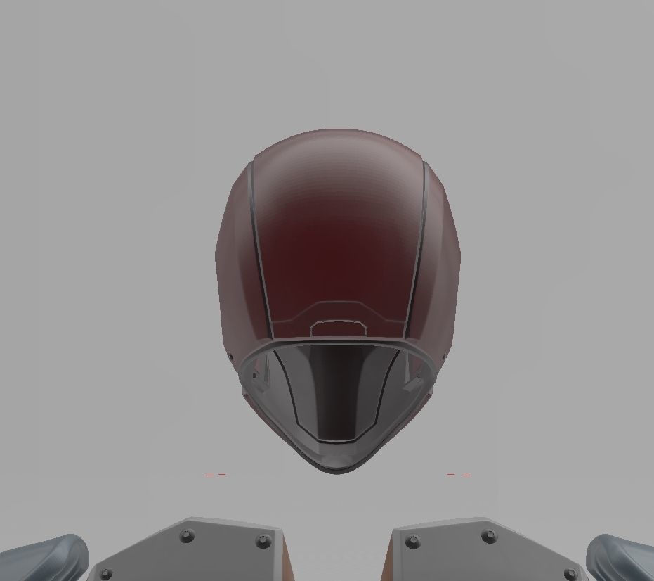 Batman Red Hood IJ2 Helmet INJUSTICE 2 3D print model_4
