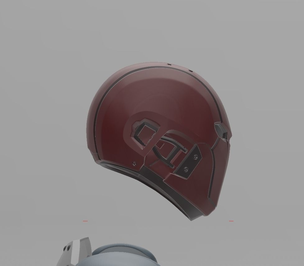 Batman Red Hood IJ2 Helmet INJUSTICE 2 3D print model_6