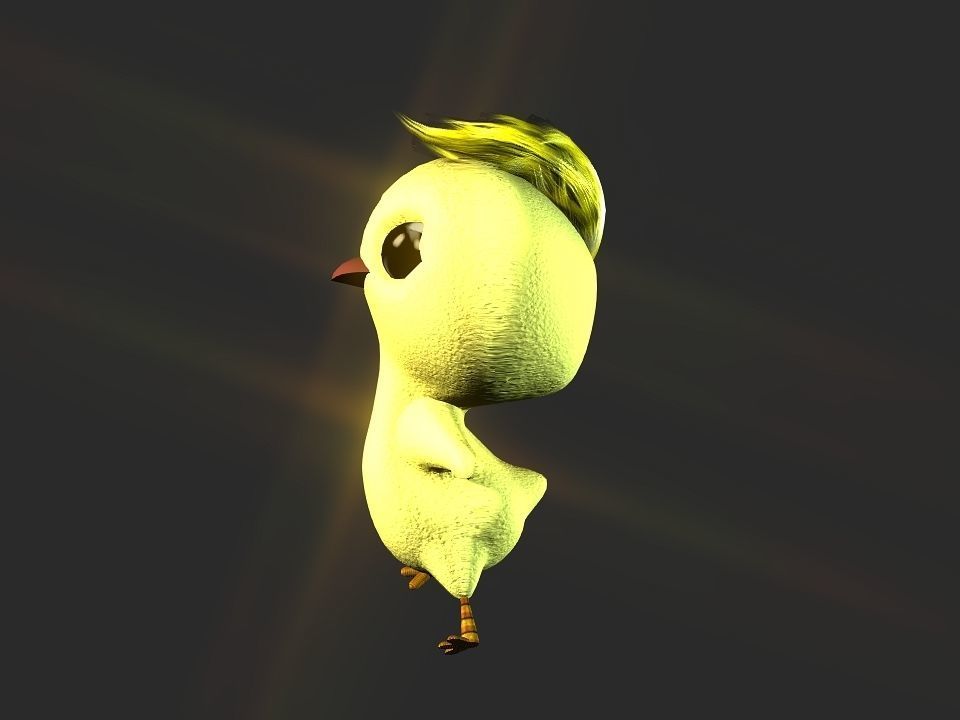 Chickeen 3D print chick 3D print model_6