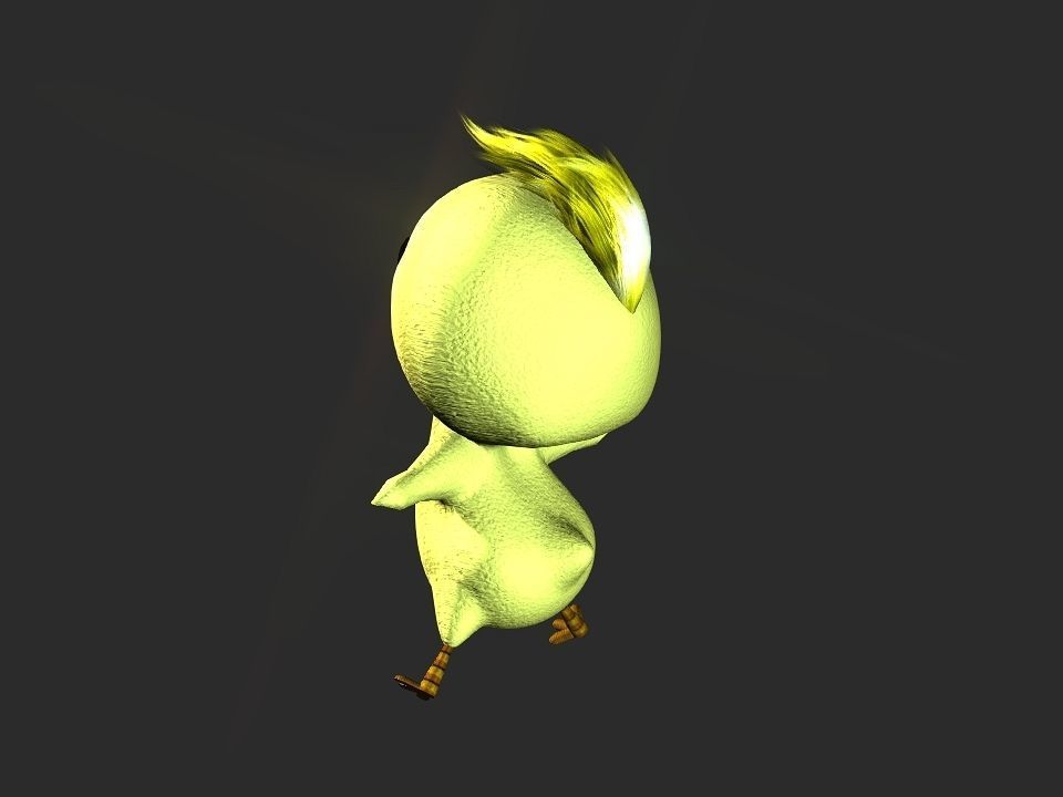 Chickeen 3D print chick 3D print model_2