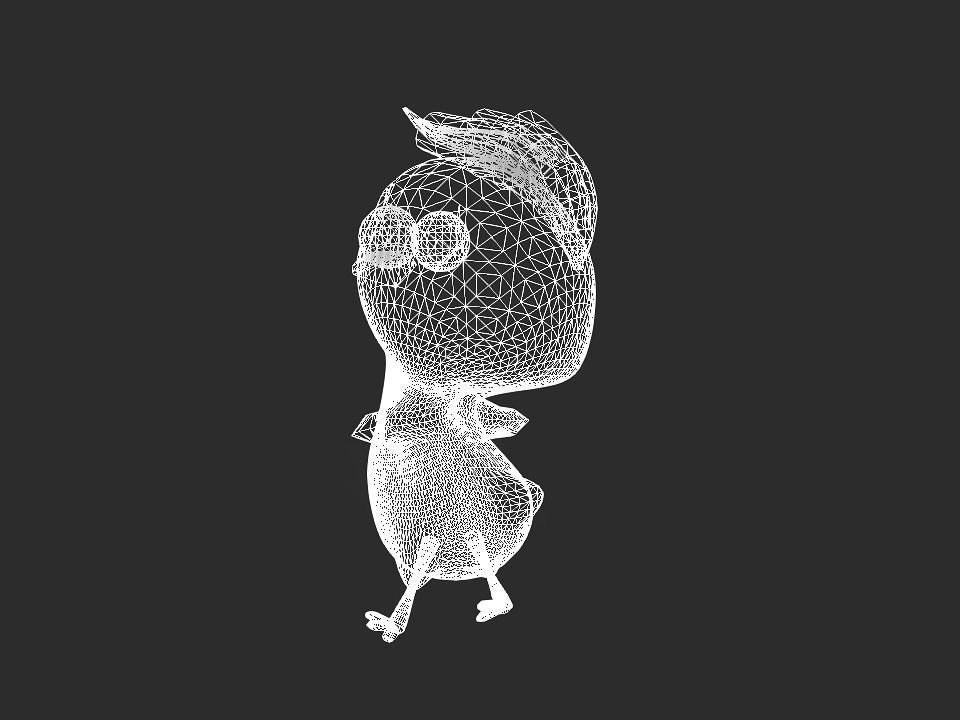 Chickeen 3D print chick 3D print model_44