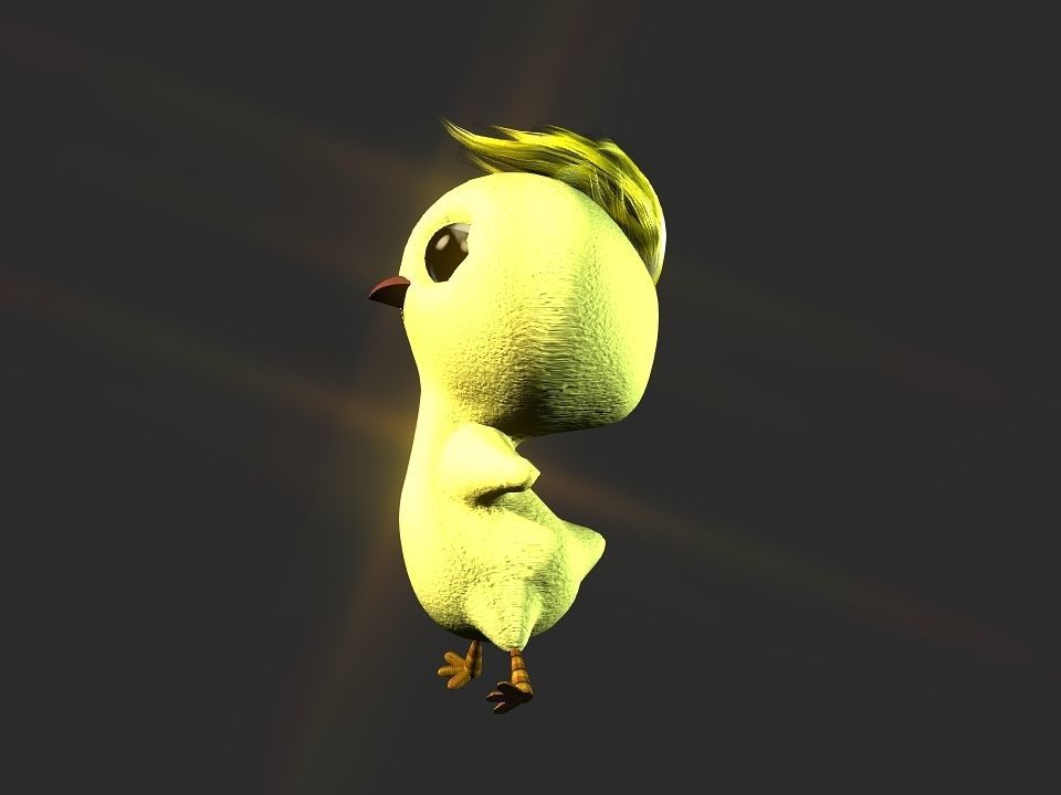 Chickeen 3D print chick 3D print model_29
