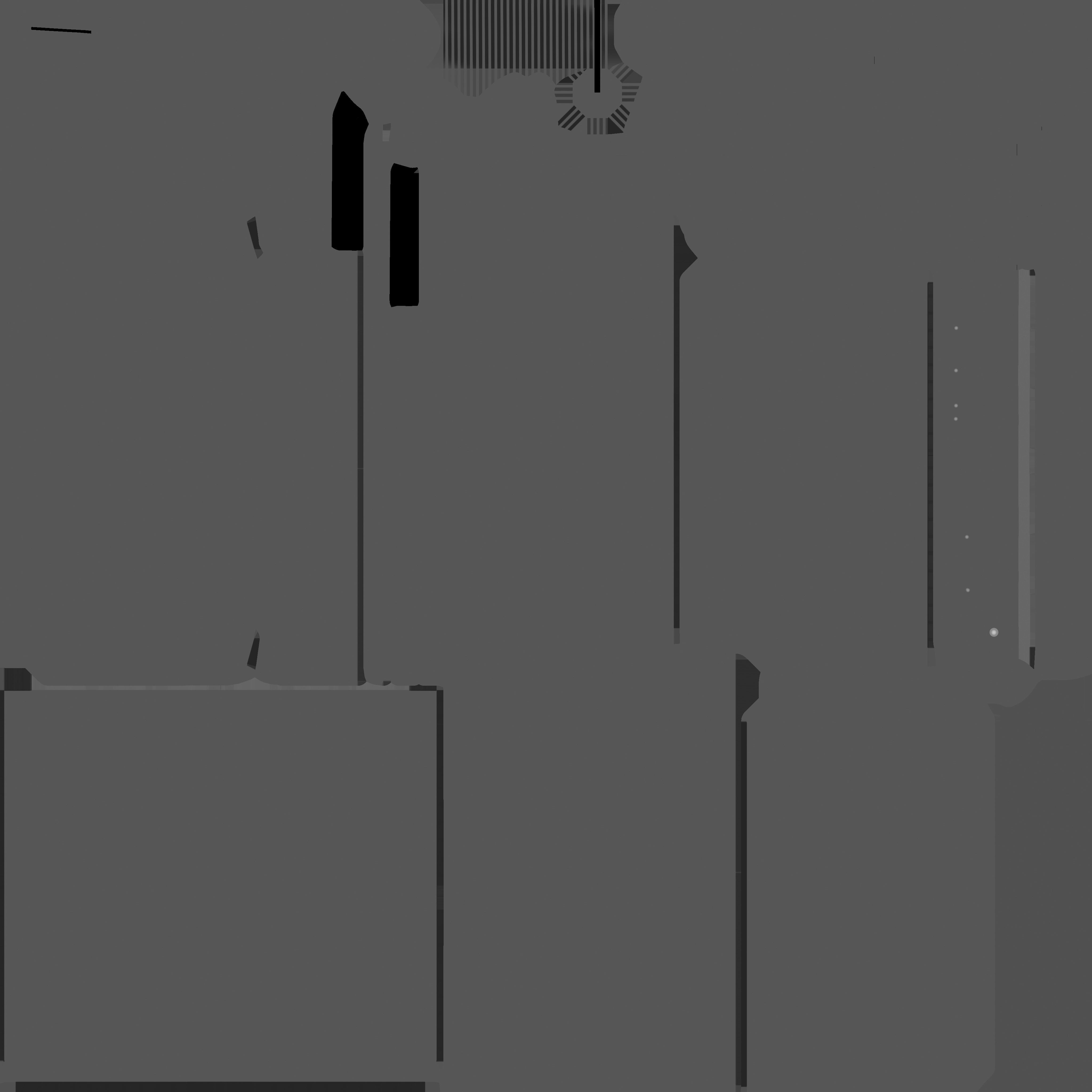 Vox guitar amp Low-poly 3D model_12