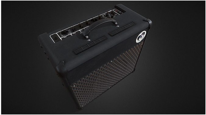 Vox guitar amp Low-poly 3D model