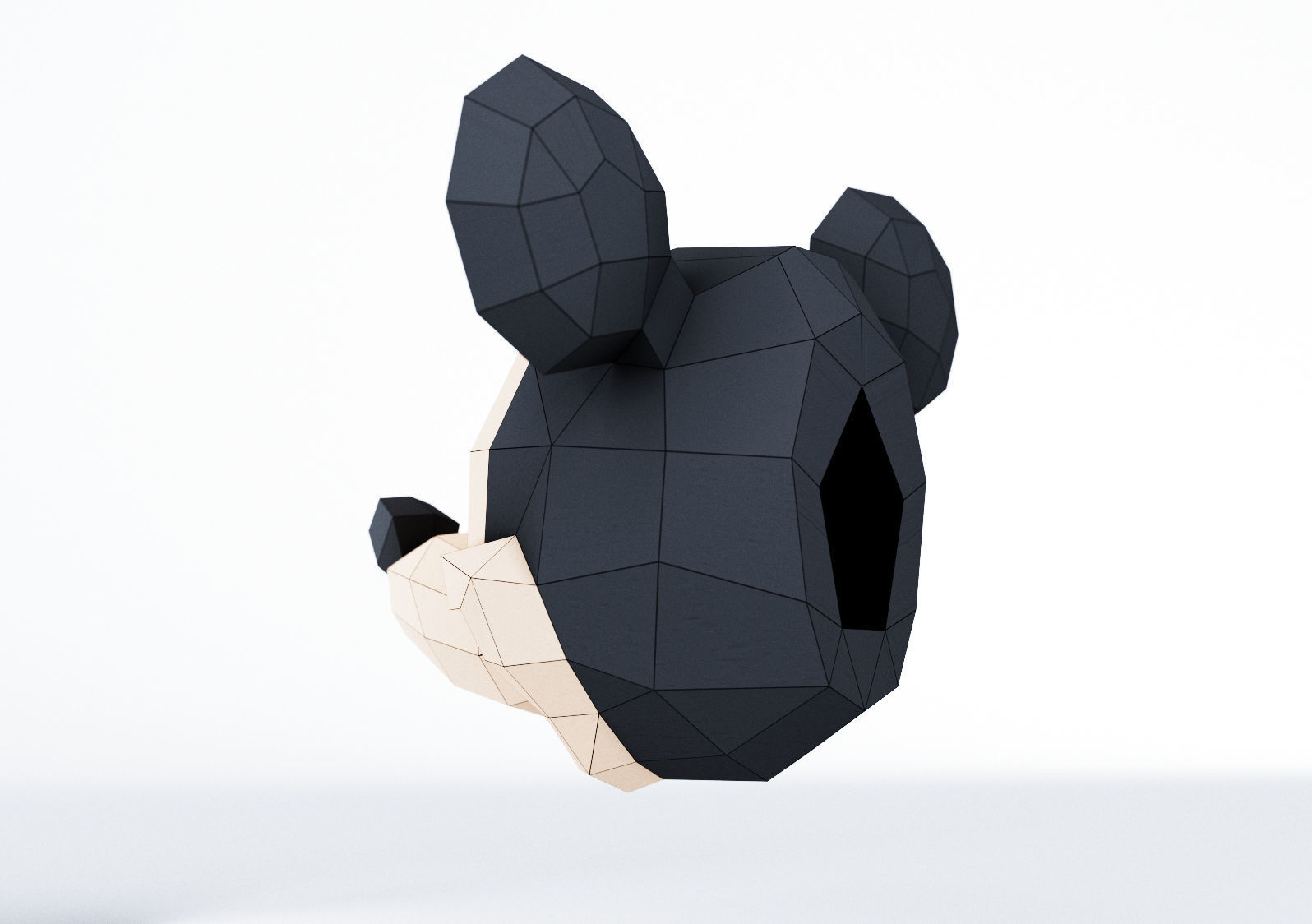 Mickey mouse and Minnie mouse 3D model_4