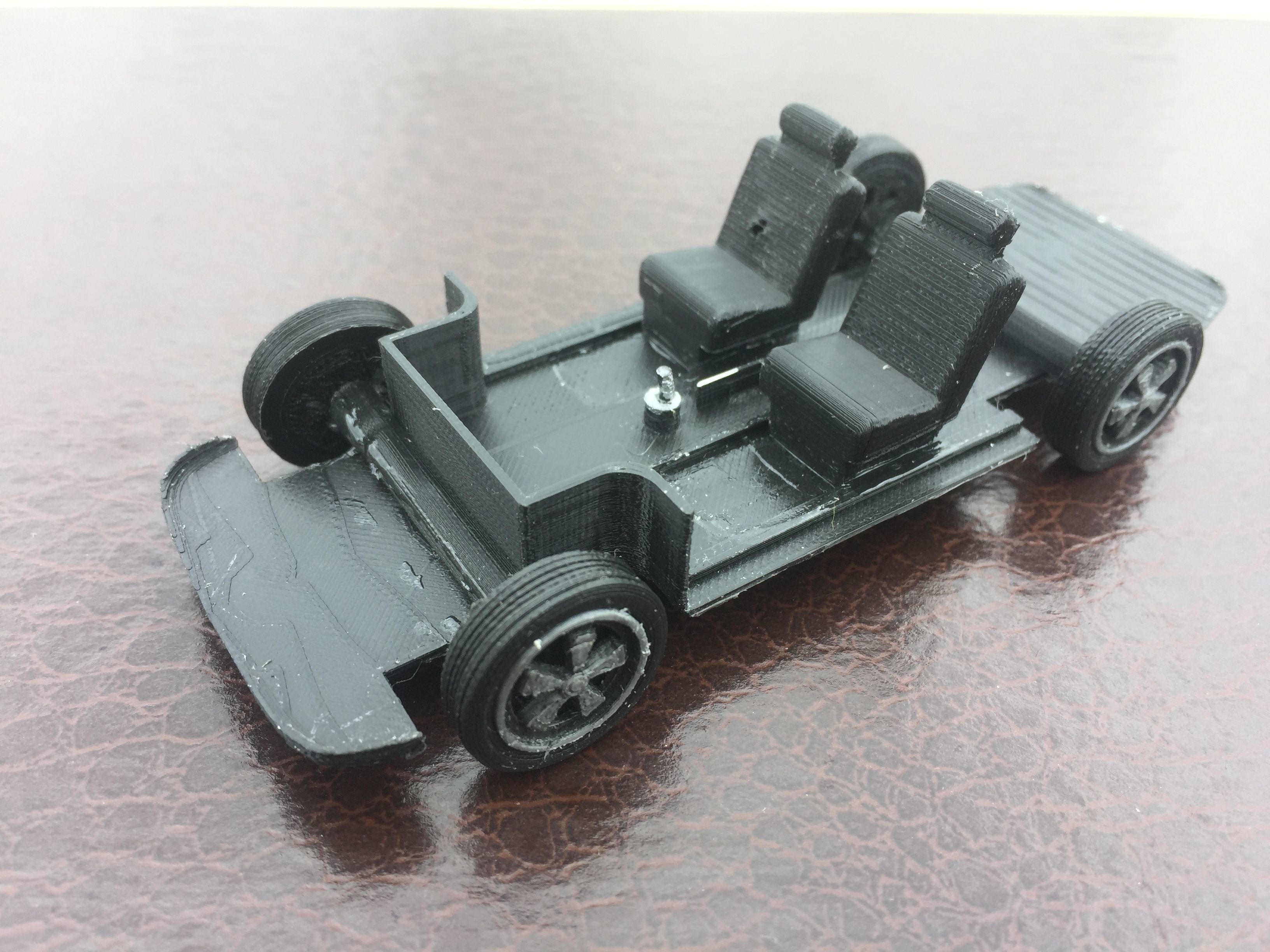 Porsche 911 classic - scale model - ASSEMBLY KIT or  SLOT CAR 3D print model_6