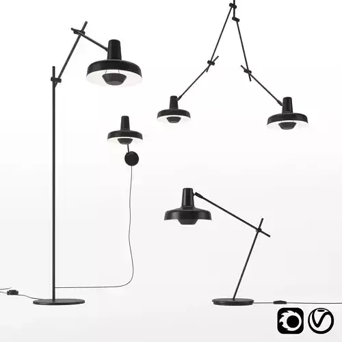 Arigato Lamps Set01 by Grupa