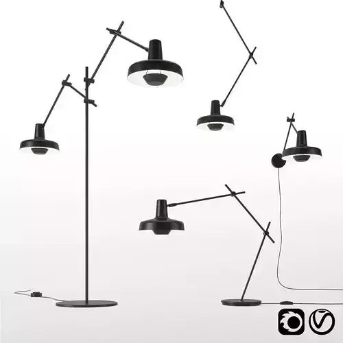 Arigato Lamps Set02 by Grupa