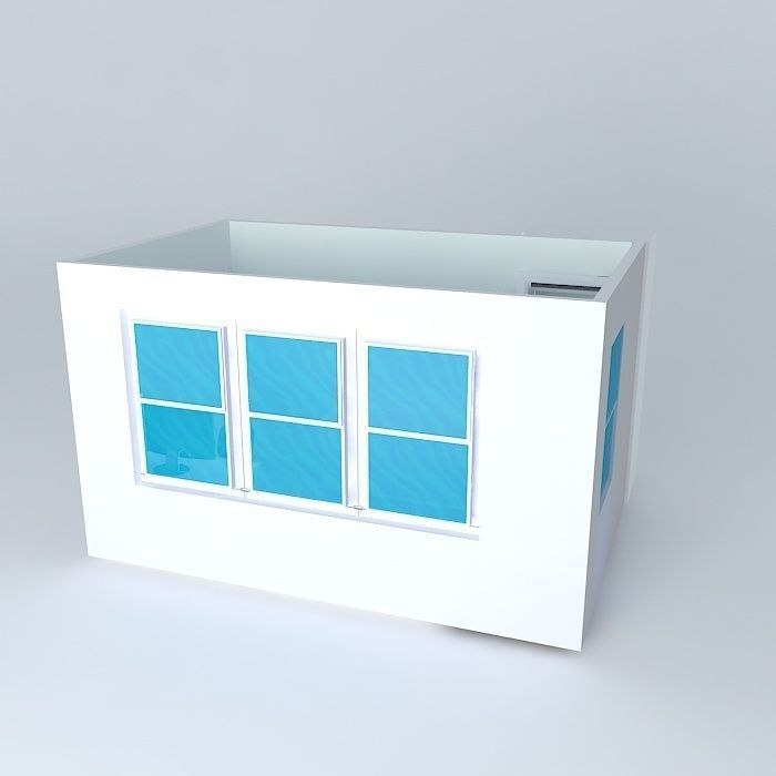 Room design Free 3D model_1