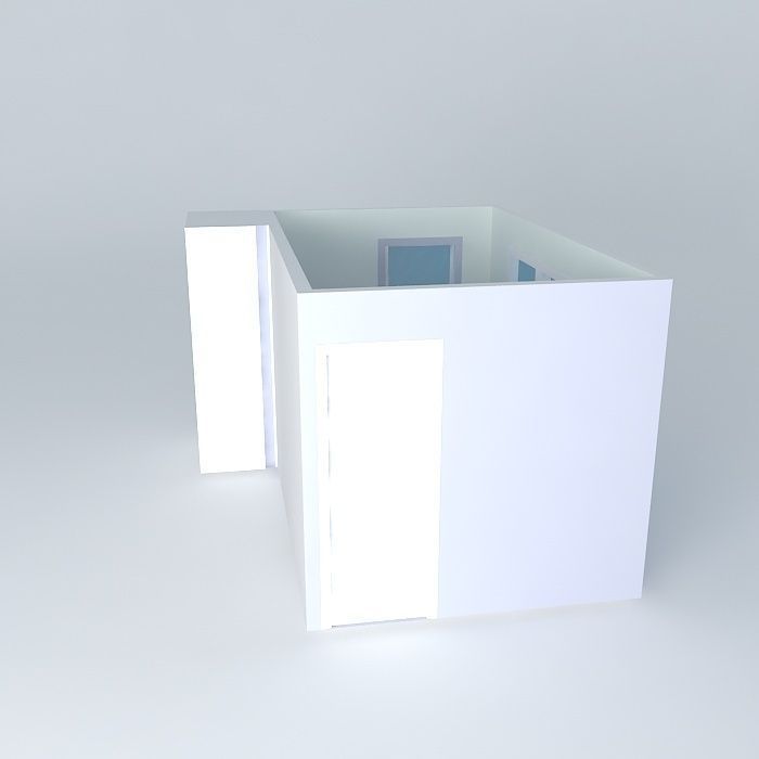 Room design Free 3D model_2