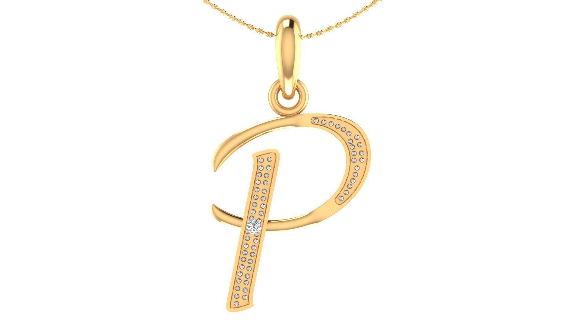 ALPHABETS LETTERS COLLECTION 26 FILES 3DM STL PRINTABLE  3D print model_12