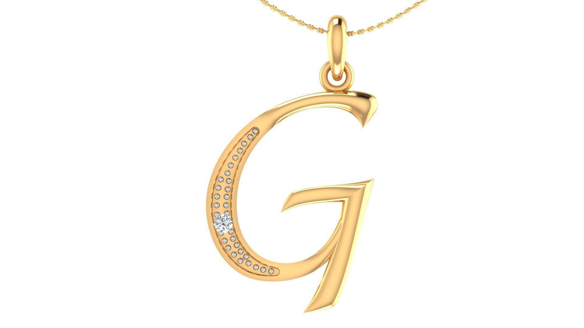 ALPHABETS LETTERS COLLECTION 26 FILES 3DM STL PRINTABLE  3D print model_7