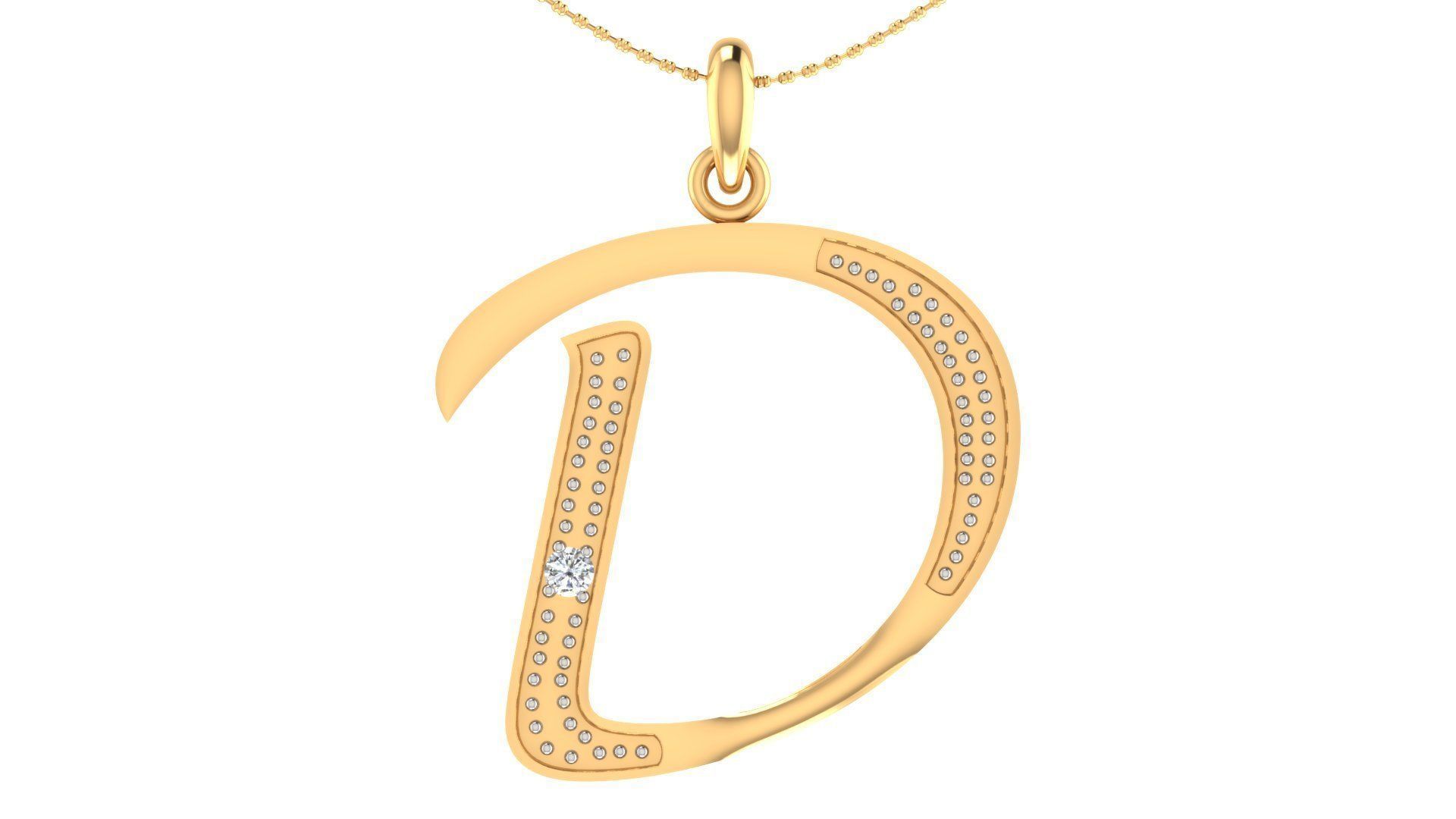 ALPHABETS LETTERS COLLECTION 26 FILES 3DM STL PRINTABLE  3D print model_4