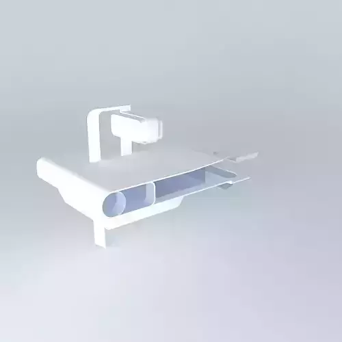 The house in the sky in the movie Oblivion Free 3D model