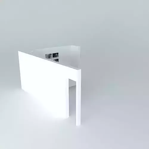 Office empty room with wall