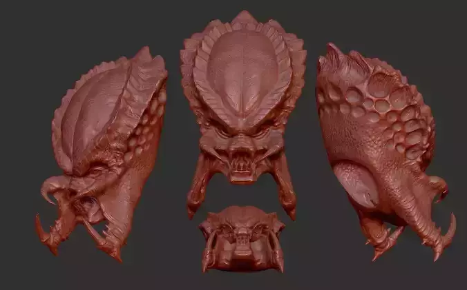 predator city hunter 3D print model