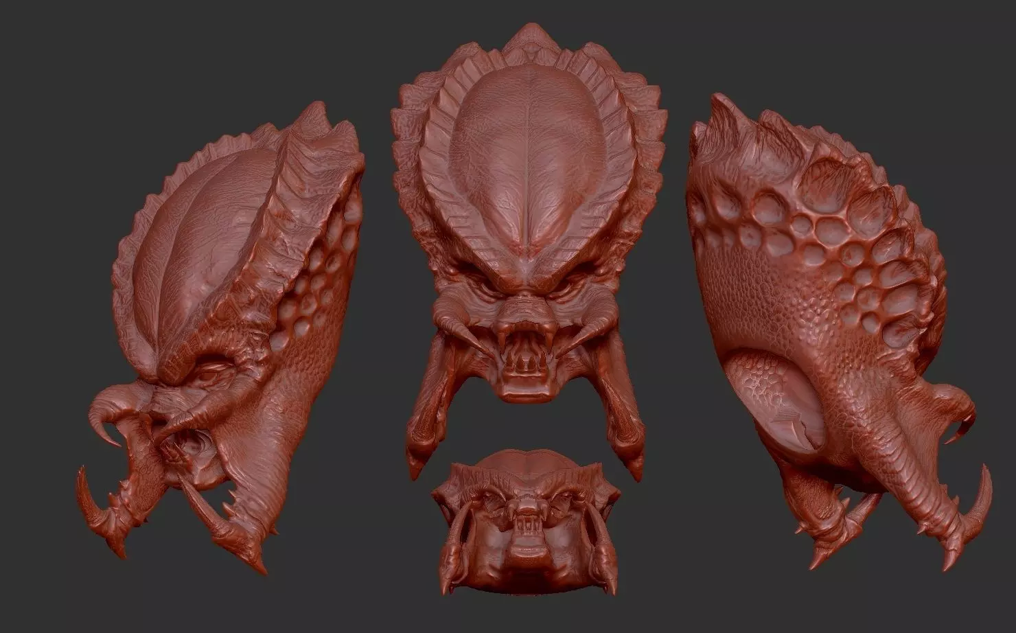 predator city hunter 3D print model_0