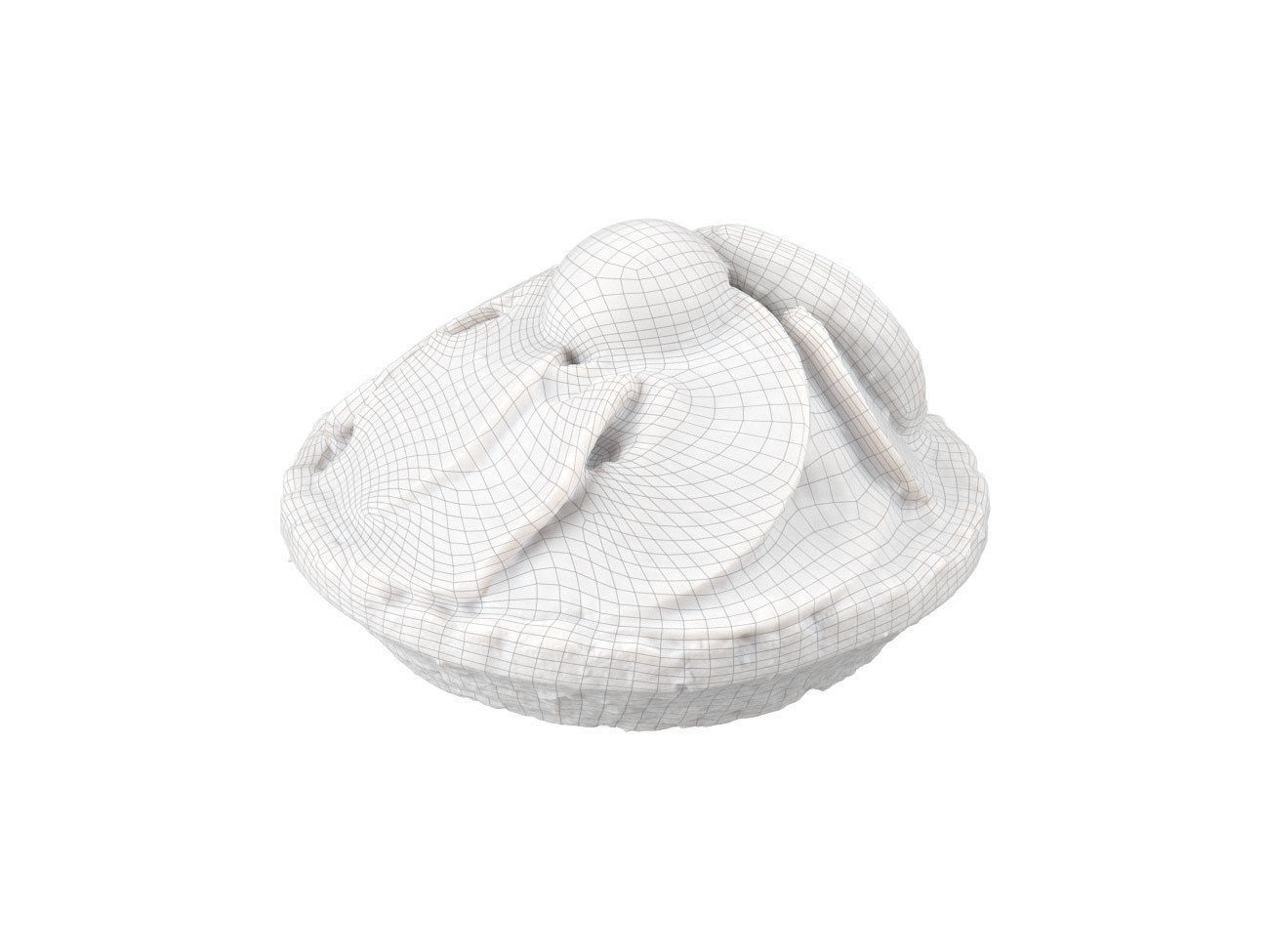 Photorealistic Mini Fruit Tart 3D Scan 3D model_7