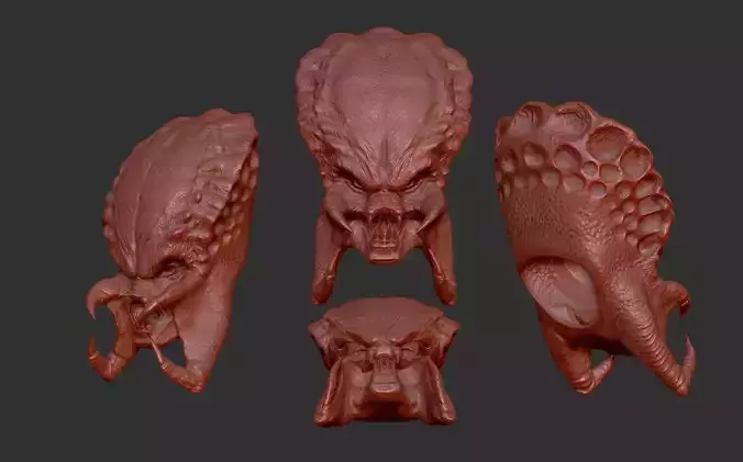predator jungle hunter 3D print model