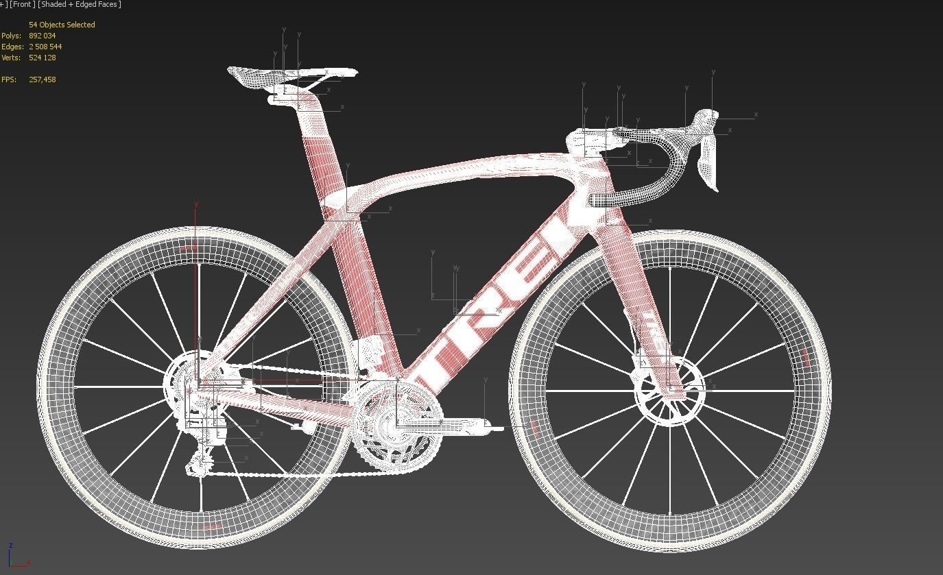 Roadbike TREK Madone SLR 9 Disc eTap 3D model_18