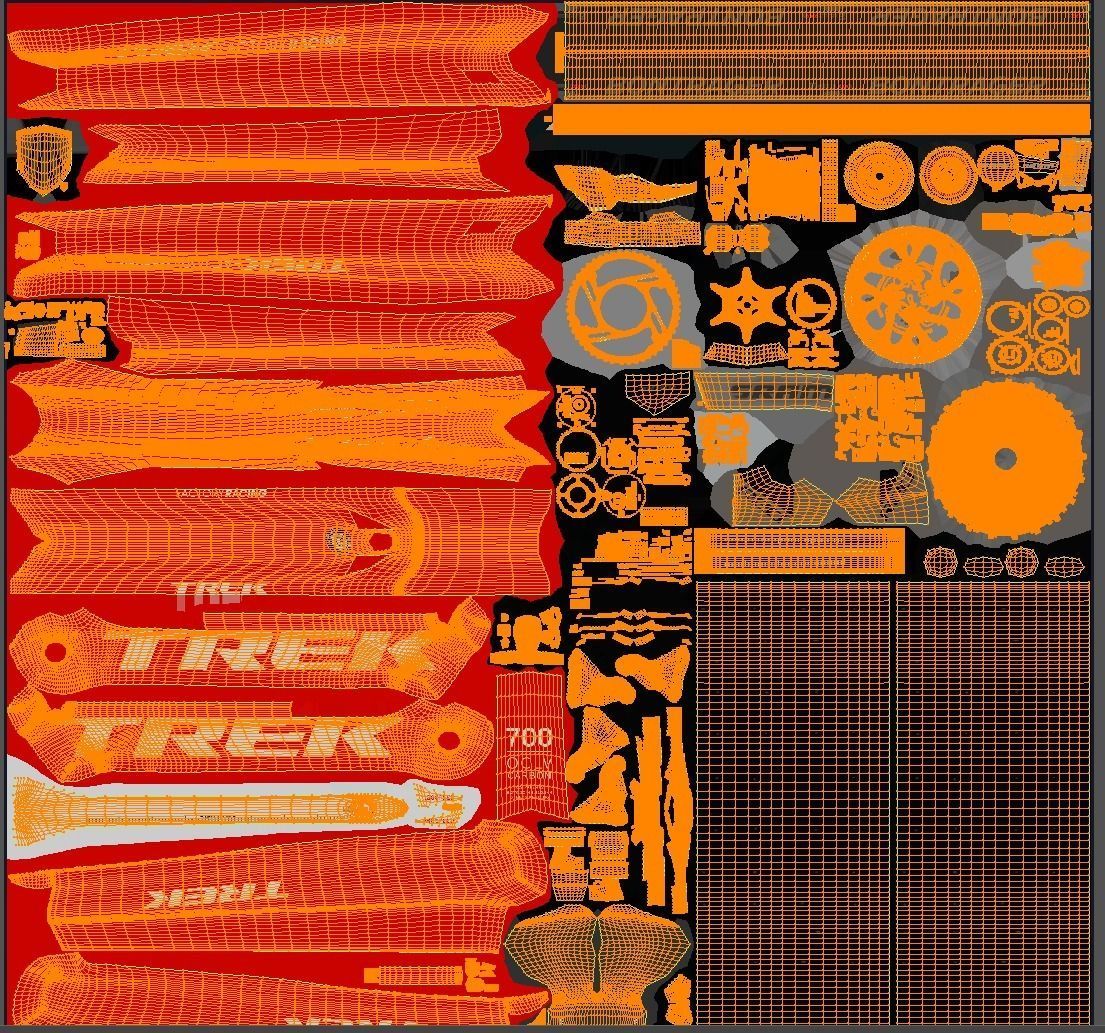 Roadbike TREK Madone SLR 9 Disc eTap 3D model_16