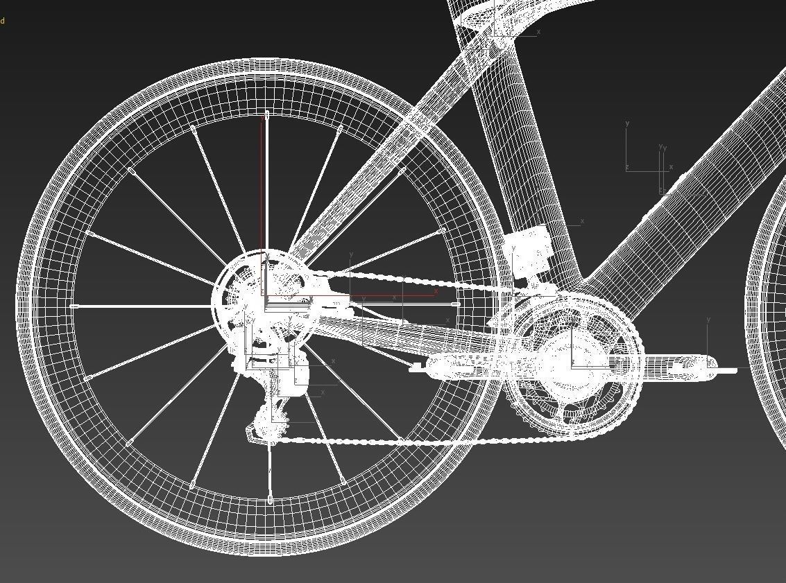 Roadbike TREK Madone SLR 9 Disc eTap 3D model_22