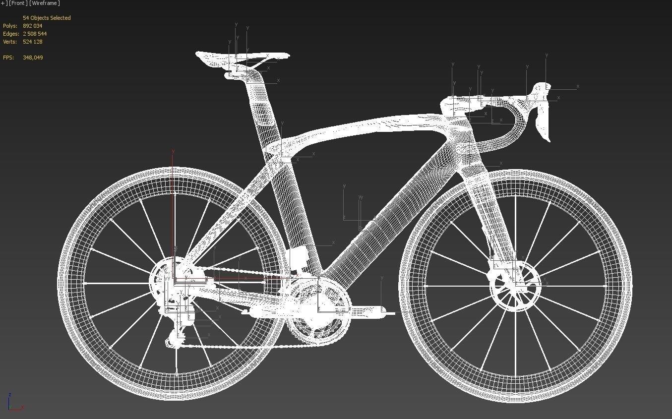 Roadbike TREK Madone SLR 9 Disc eTap 3D model_17