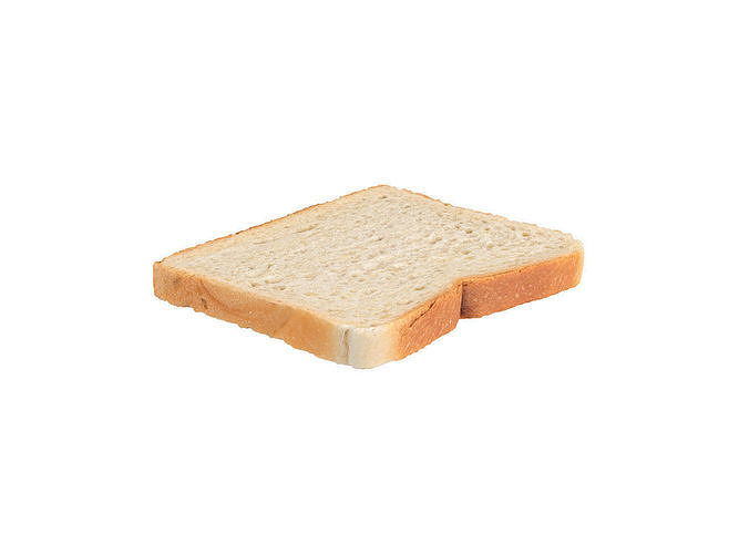 Photorealistic Toast 3D Scan 3D model 3D model 7
