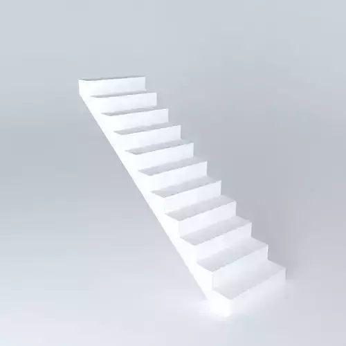 Stairs set of Free 3D model
