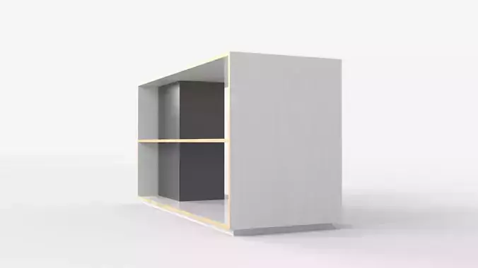 Modern Shelving Unit