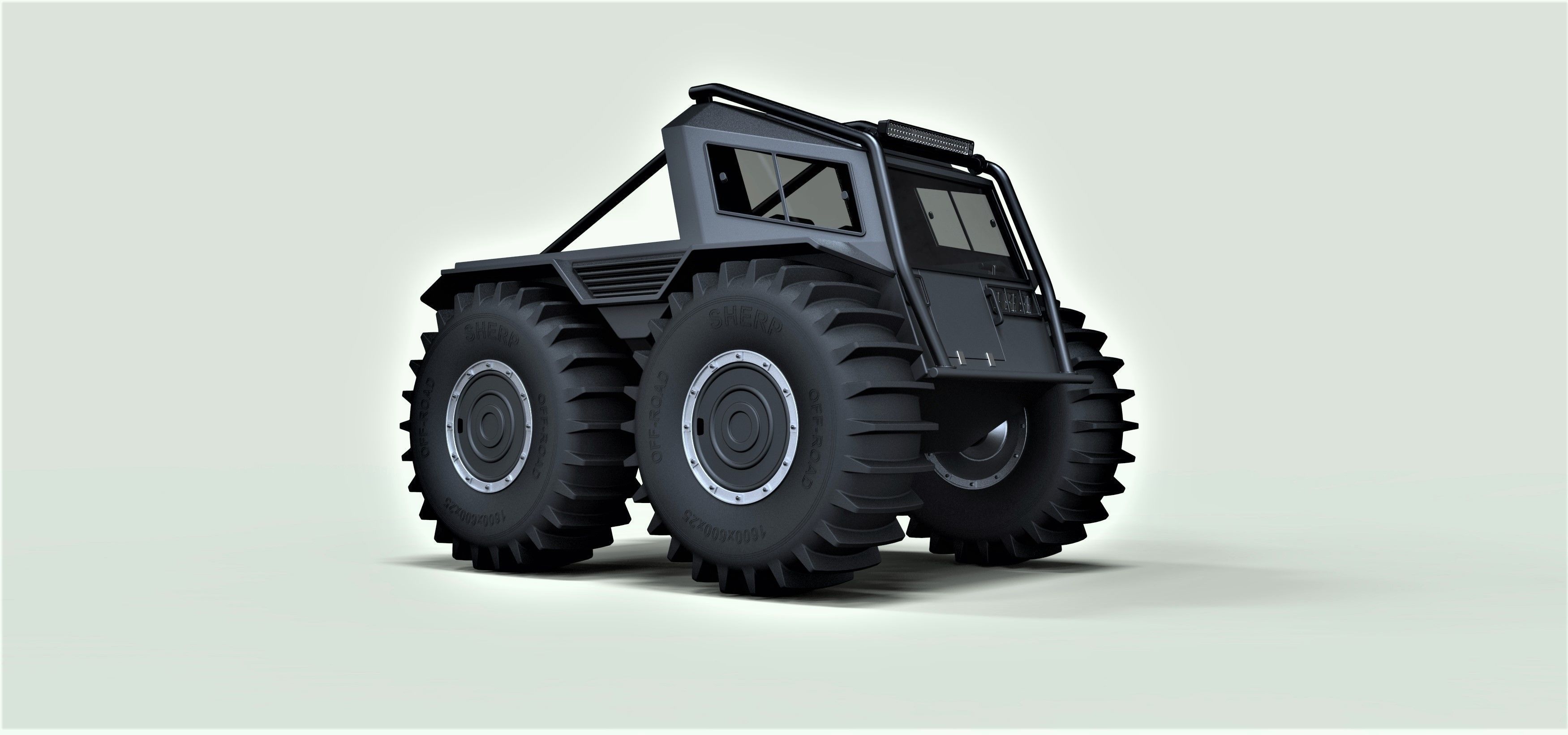 SHERP pickup 3D model_1