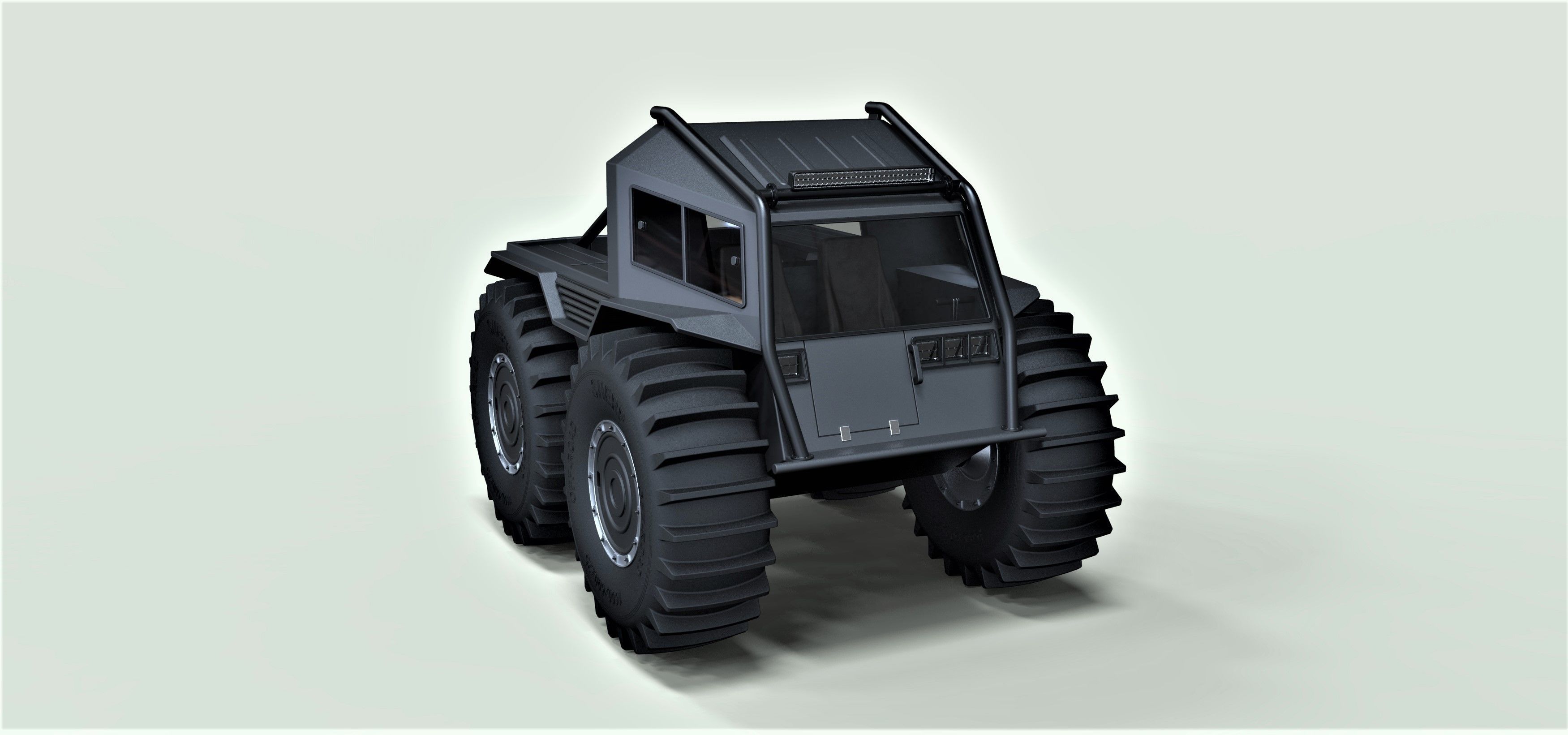 SHERP pickup 3D model_2
