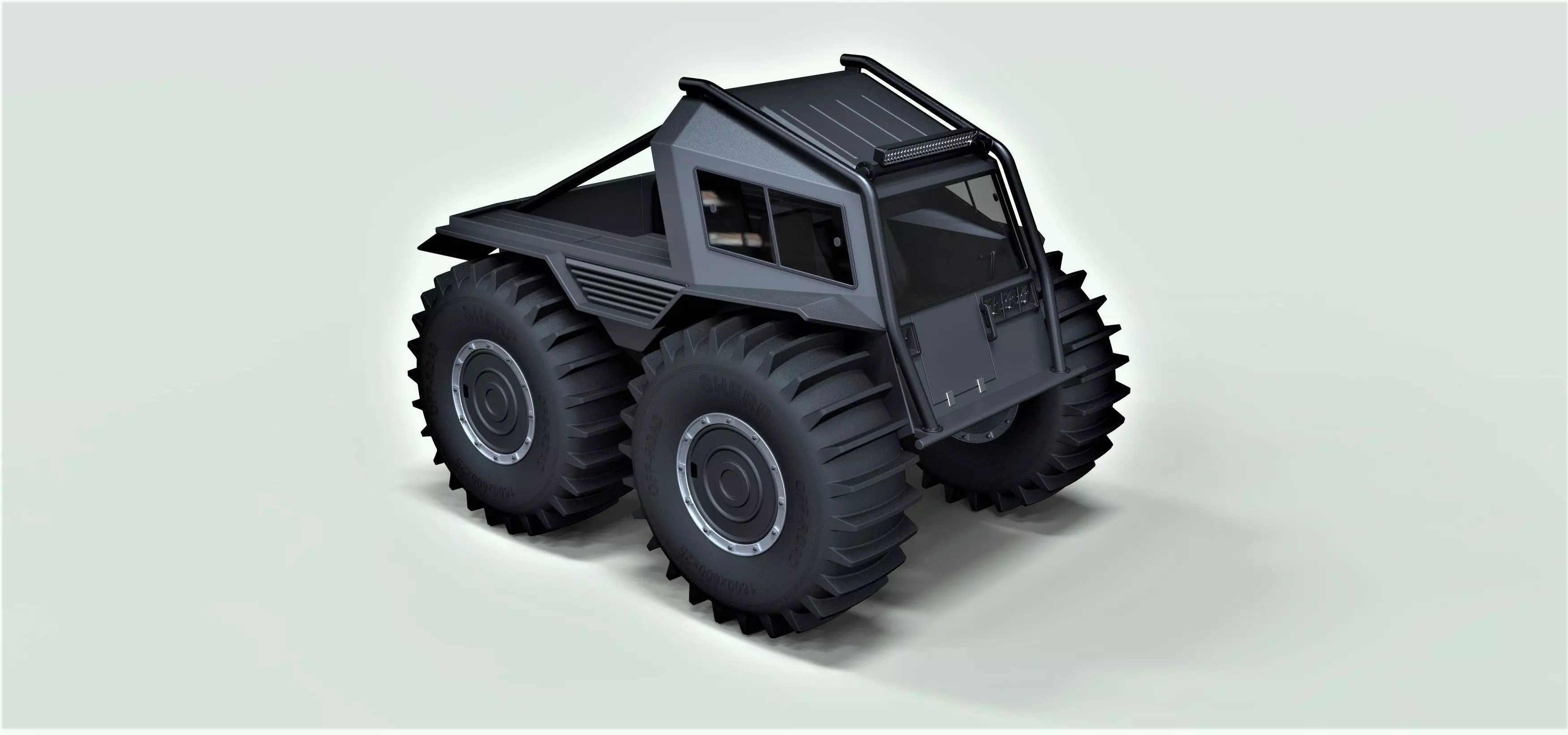 SHERP pickup 3D model_0