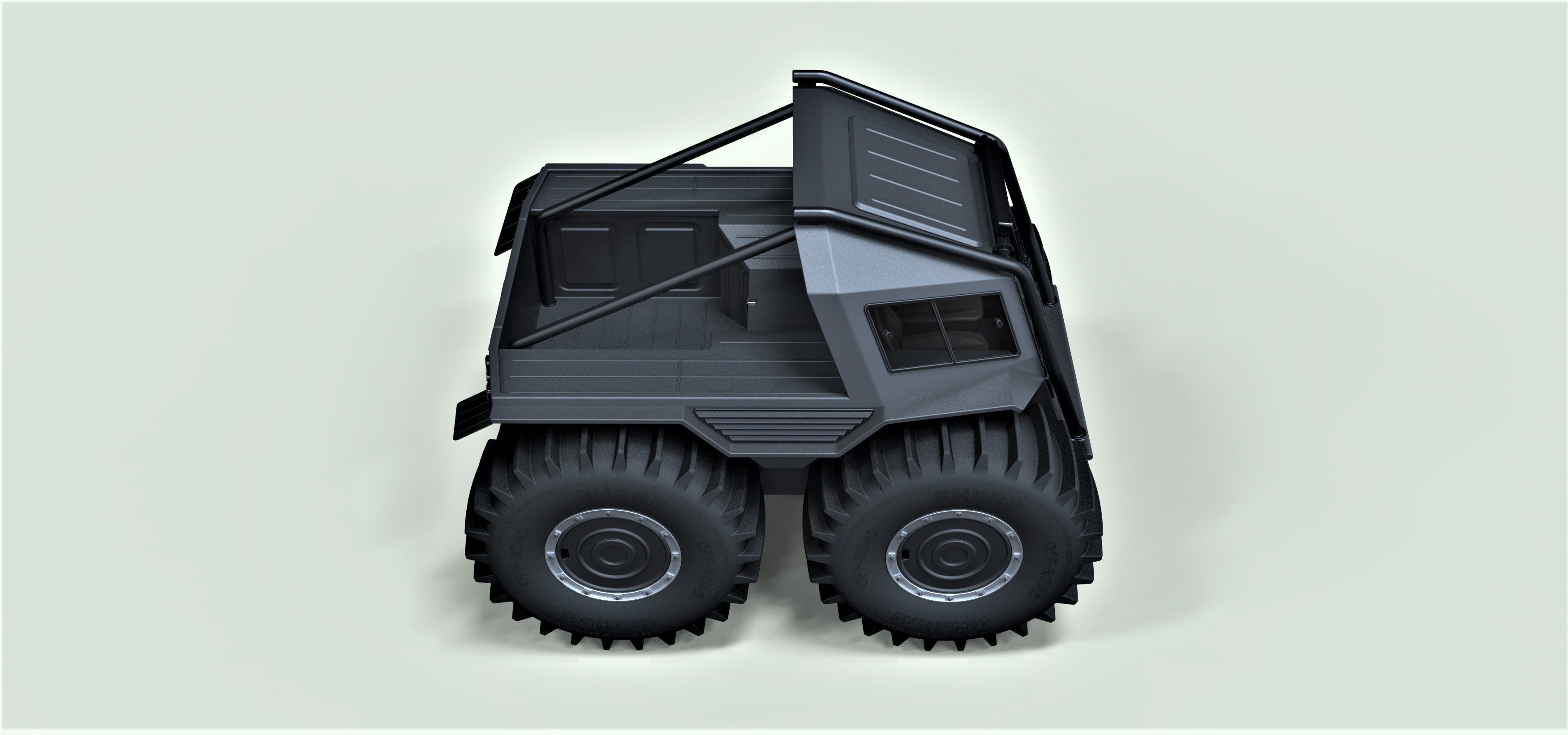 SHERP pickup 3D model_7