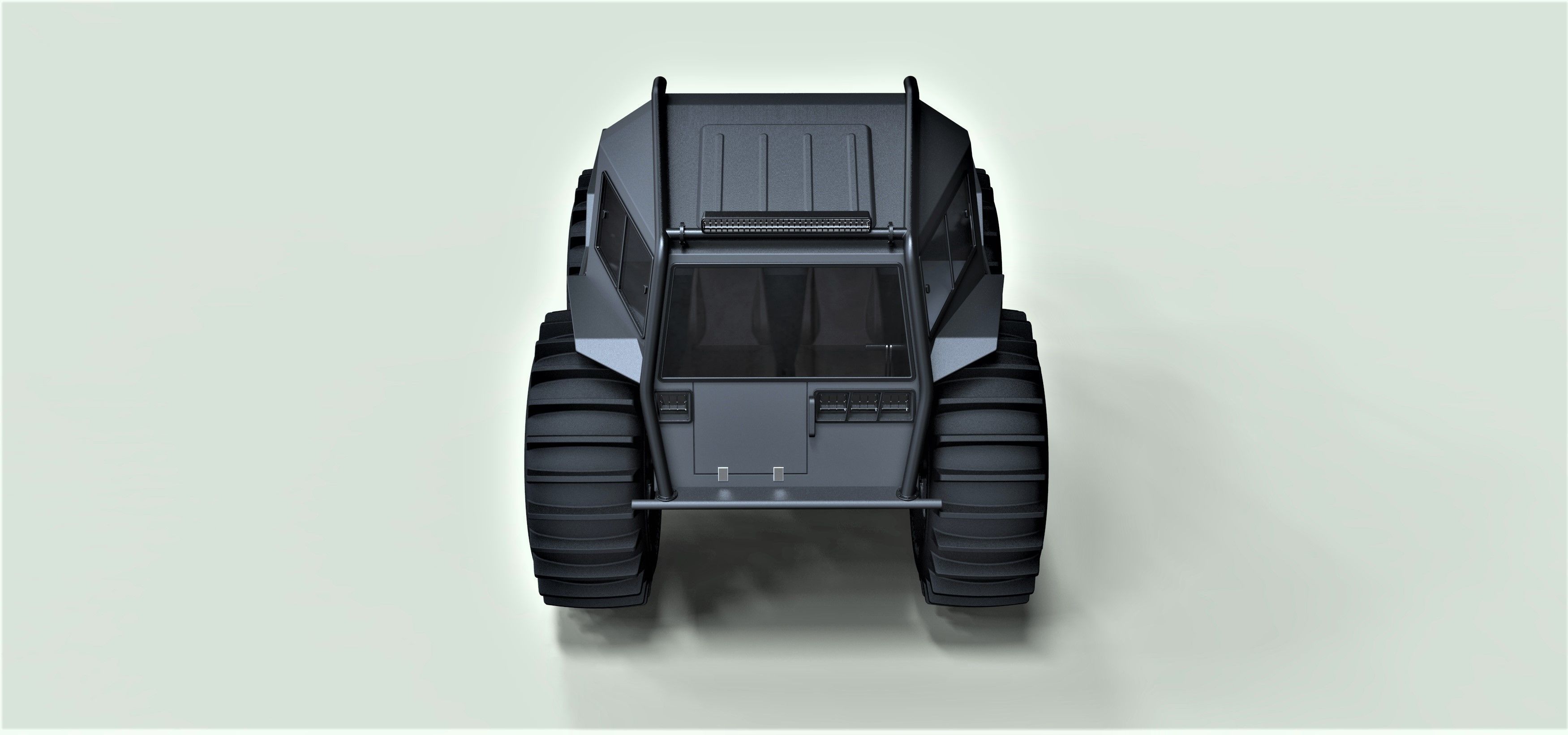 SHERP pickup 3D model_4