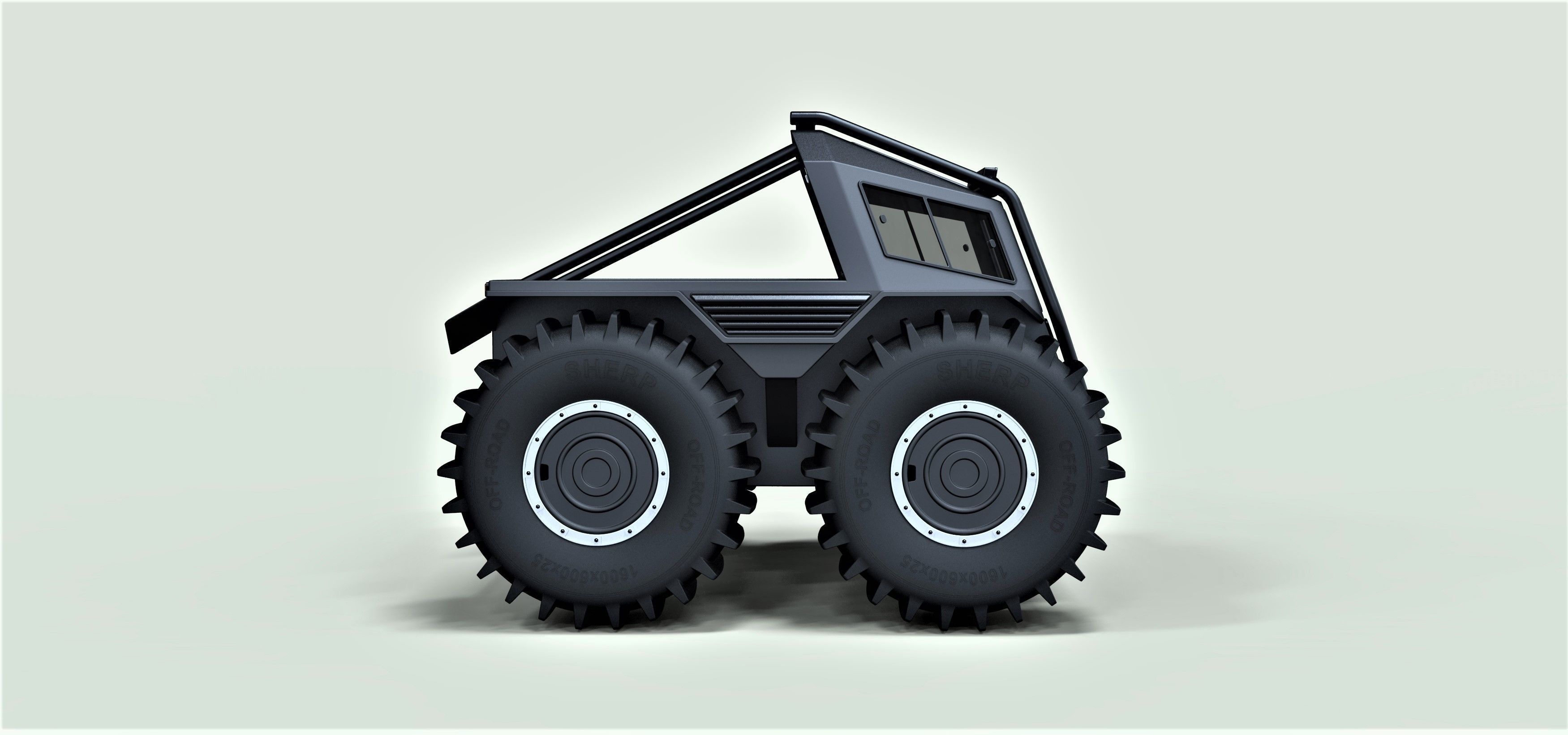 SHERP pickup 3D model_6