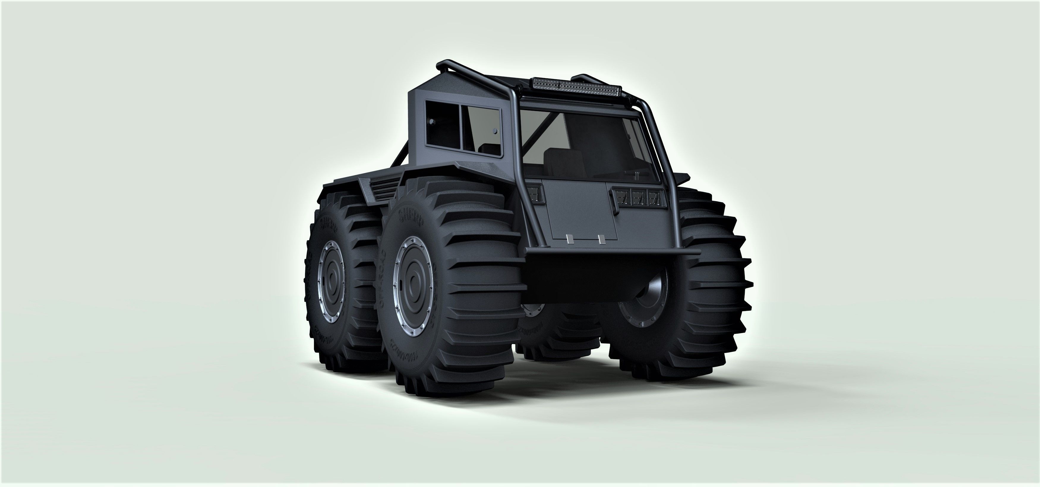 SHERP pickup 3D model_3