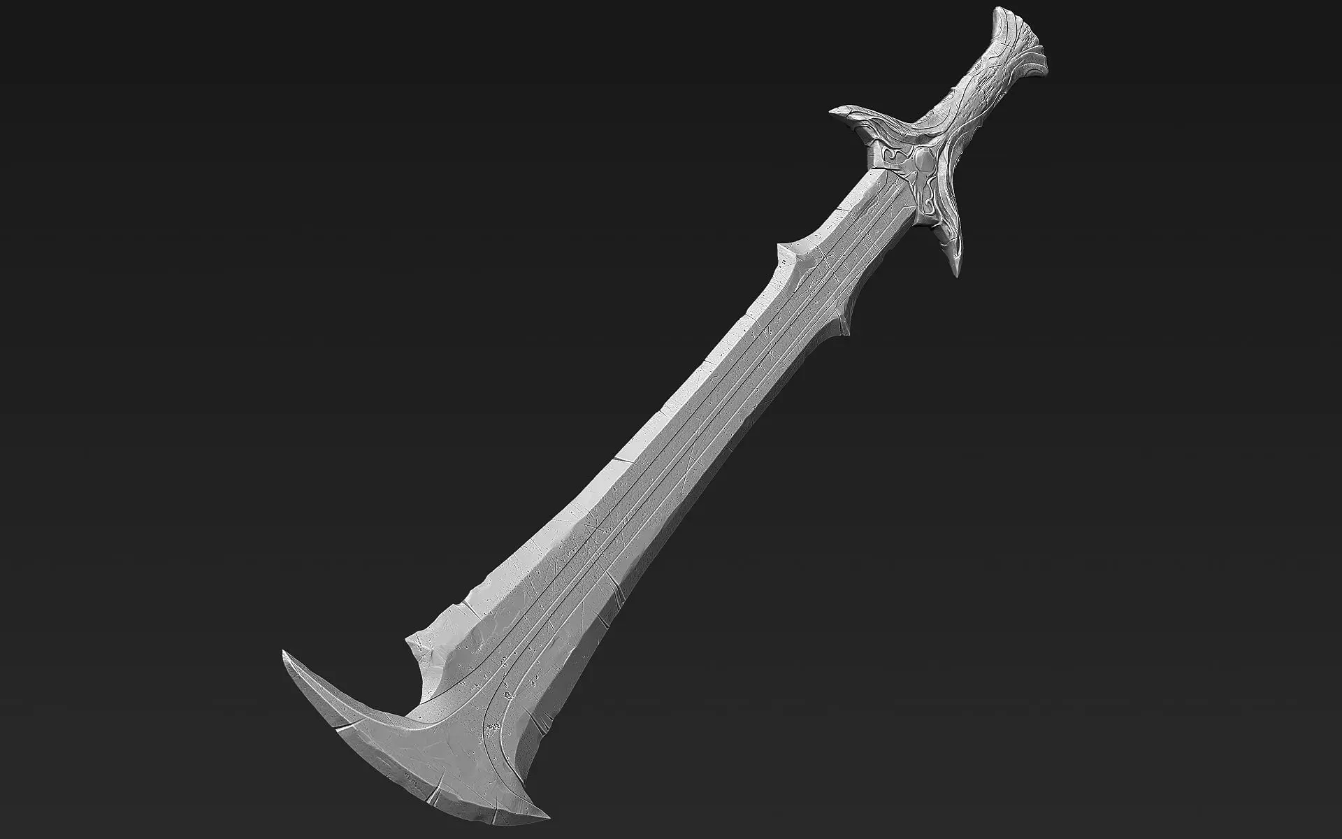 Zbrush Sword 05 3D model_0