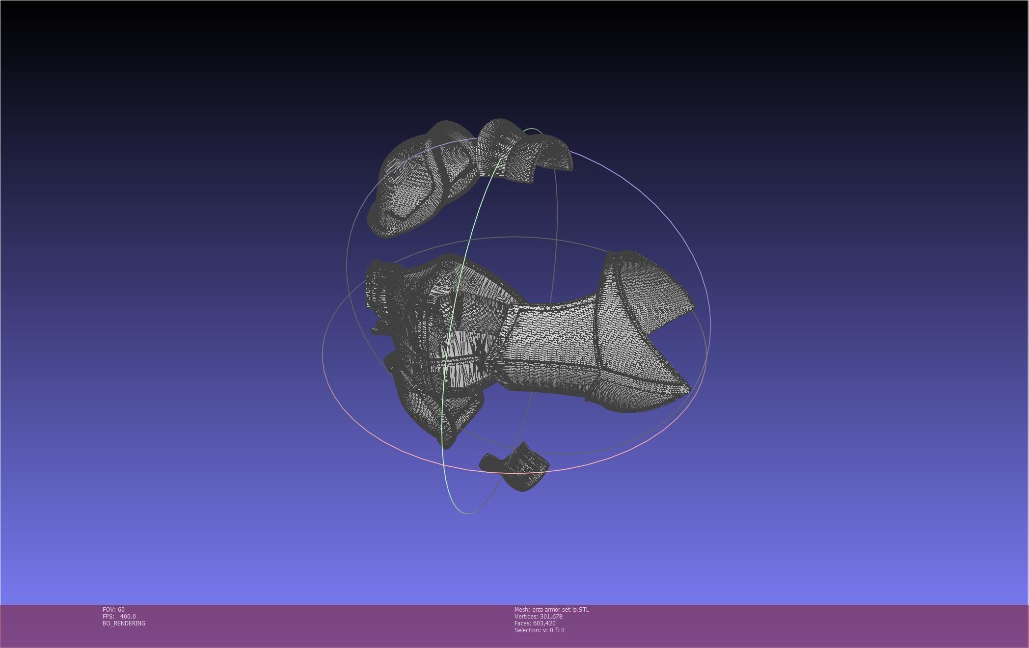 Fairy Tail Erza Scarlet Heart Kreuz Armor Set 3D print model_136