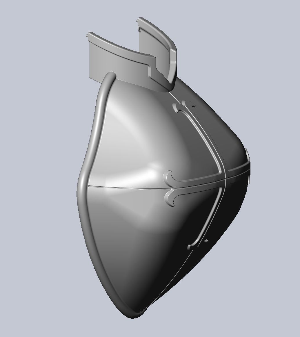 Fairy Tail Erza Scarlet Heart Kreuz Armor Set 3D print model_34