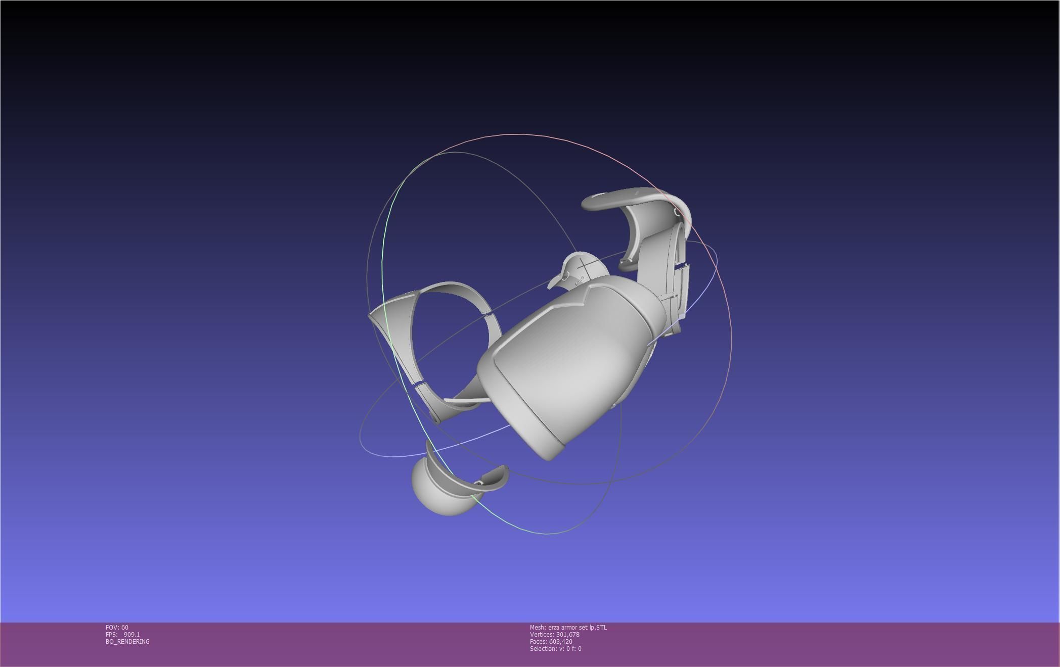 Fairy Tail Erza Scarlet Heart Kreuz Armor Set 3D print model_117